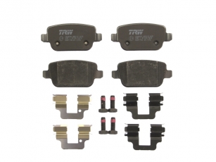 Купить GDB1732 TRW Тормозные колодки задние Фокус 2 (2.5 RS, 2.5 RS 500, 2.5 ST) без датчика износа
